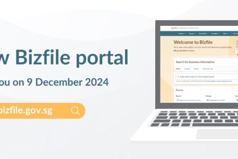 新加坡会计与企业监管局（ACRA）将于12月9日推出全新Bizfile门户